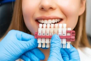 types of dental veneers color