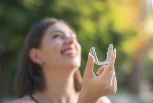 smiling-patient-showing-clean-aligner